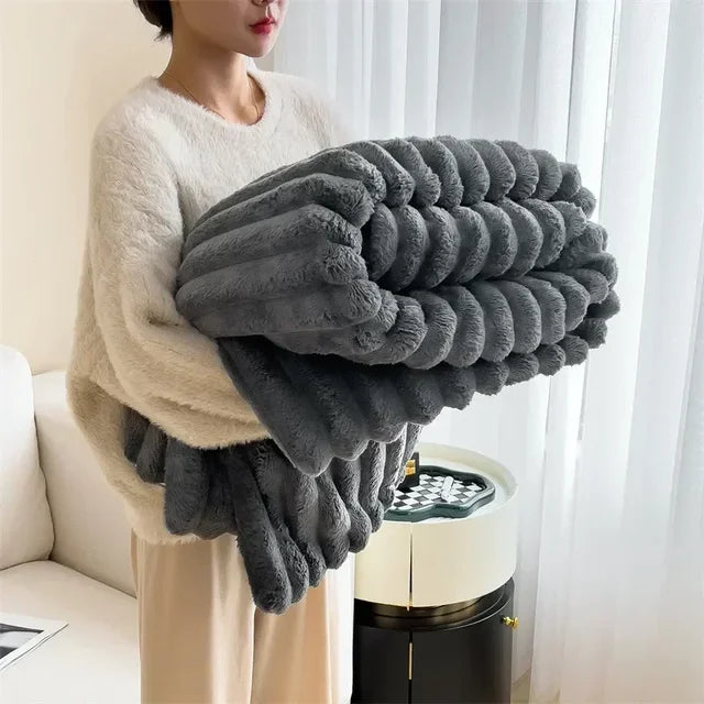 Kuscheldecke aus Plüsch für ultimativen Komfort