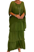 Damen Elegant A-Line Maxi Kleid