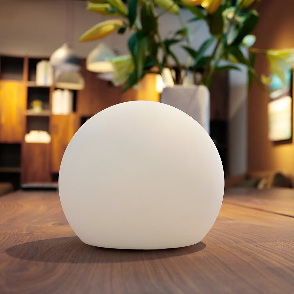 Thessara - Moderne LED-Tafellampe mit Vibrierender Farbtemperaturanpassung in Kugelform für eine Gemütliche Atmosphäre