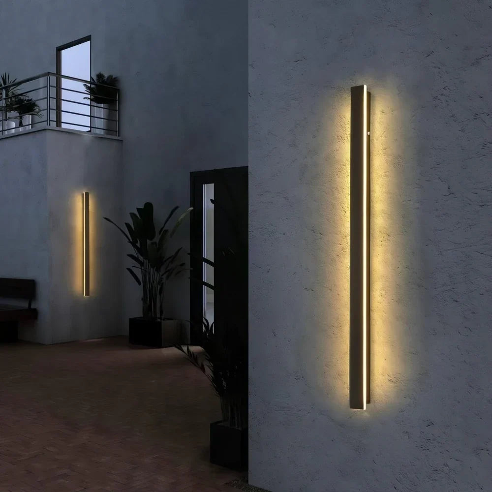 Moderne Outdoor-LED-Wandleuchte – Gärten & Terrassen