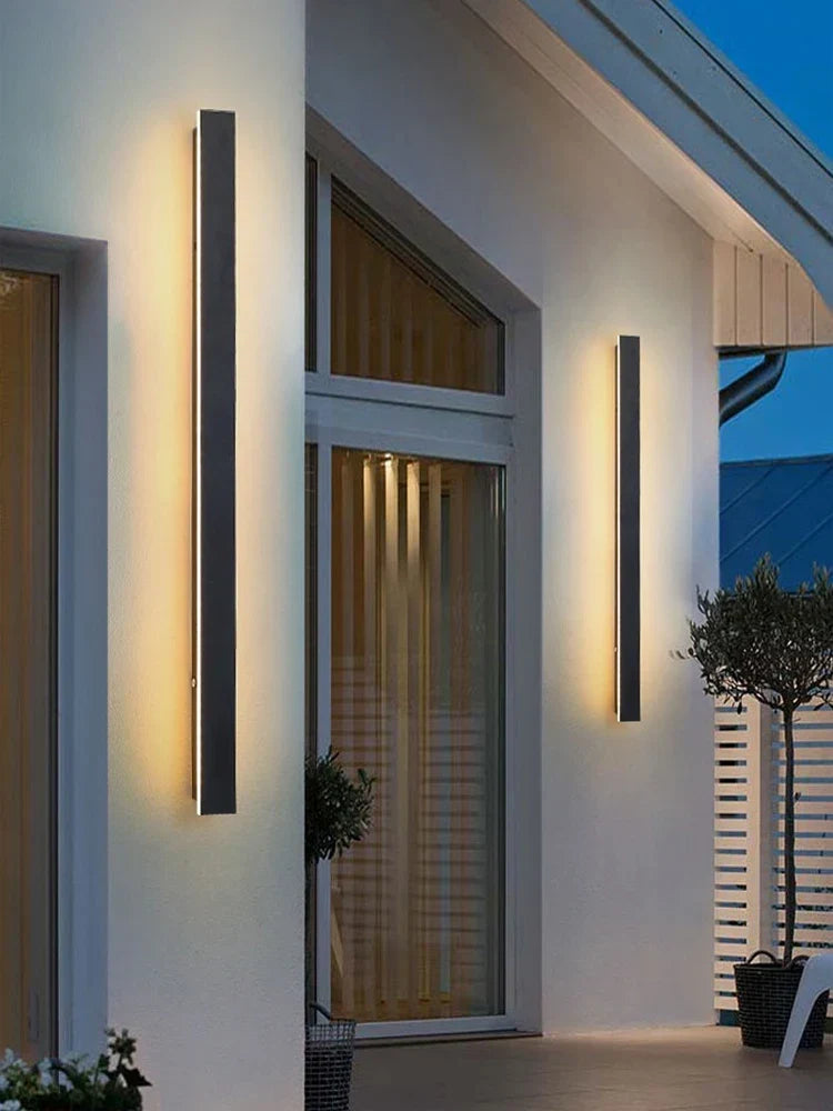 Moderne Outdoor-LED-Wandleuchte – Gärten & Terrassen