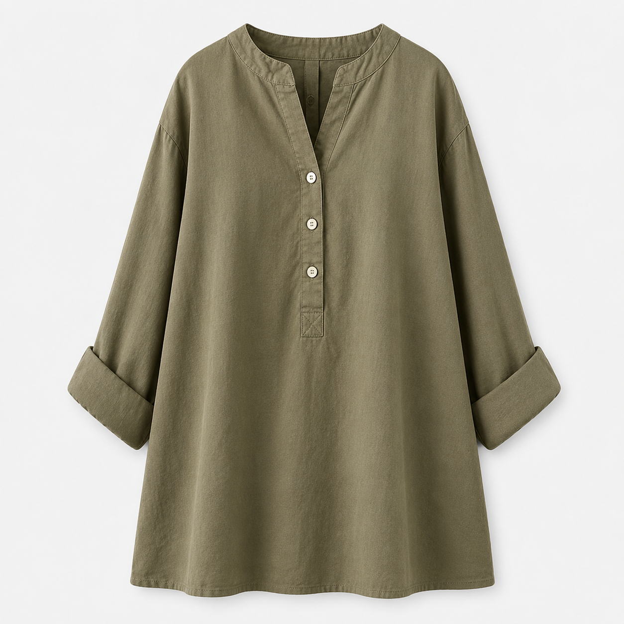 LYLA – Elegantes Baumwoll-Top mit leicht schwingender Passform und Komfort