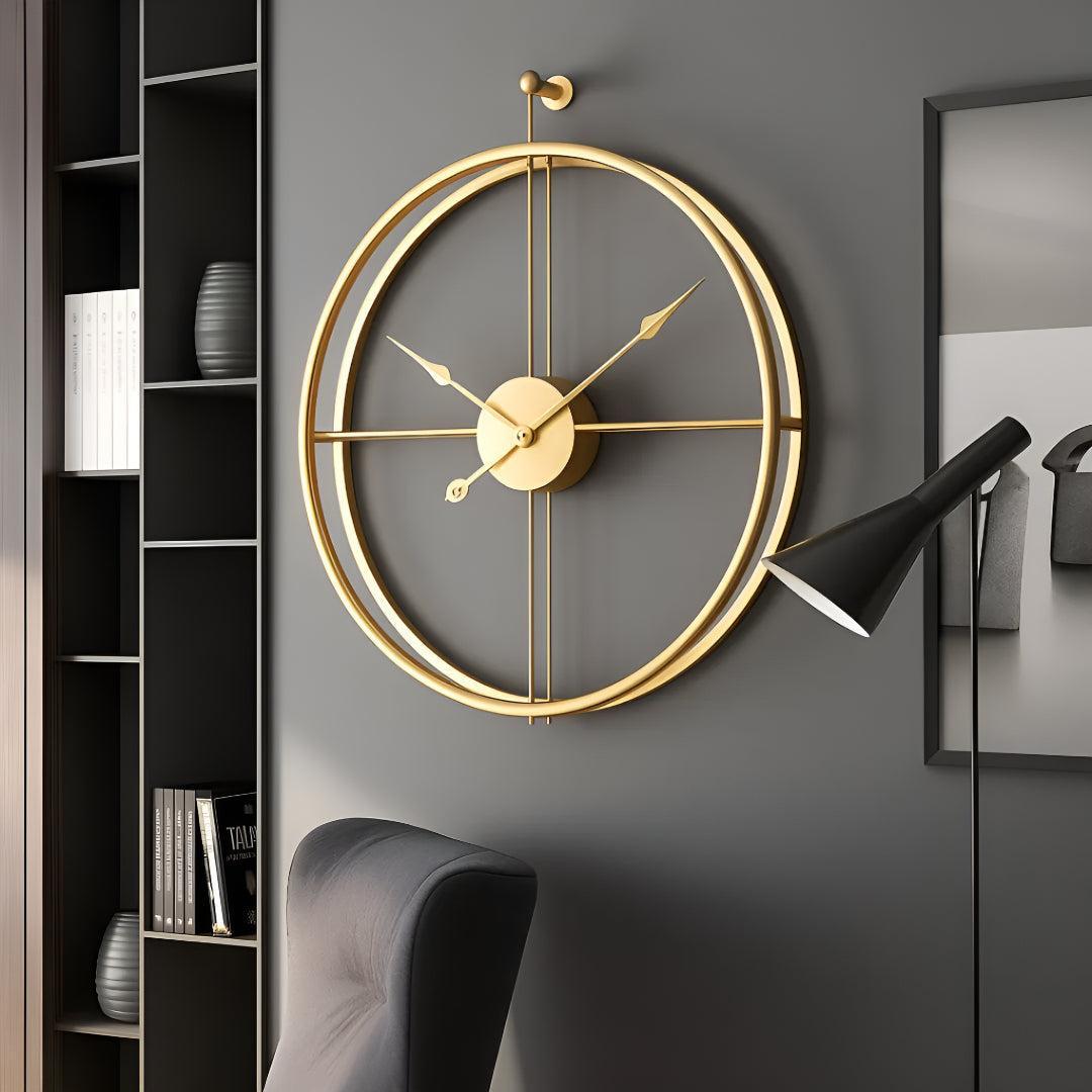 Große Geräuschlose Wanduhr - Modernes Minimalistisches Design