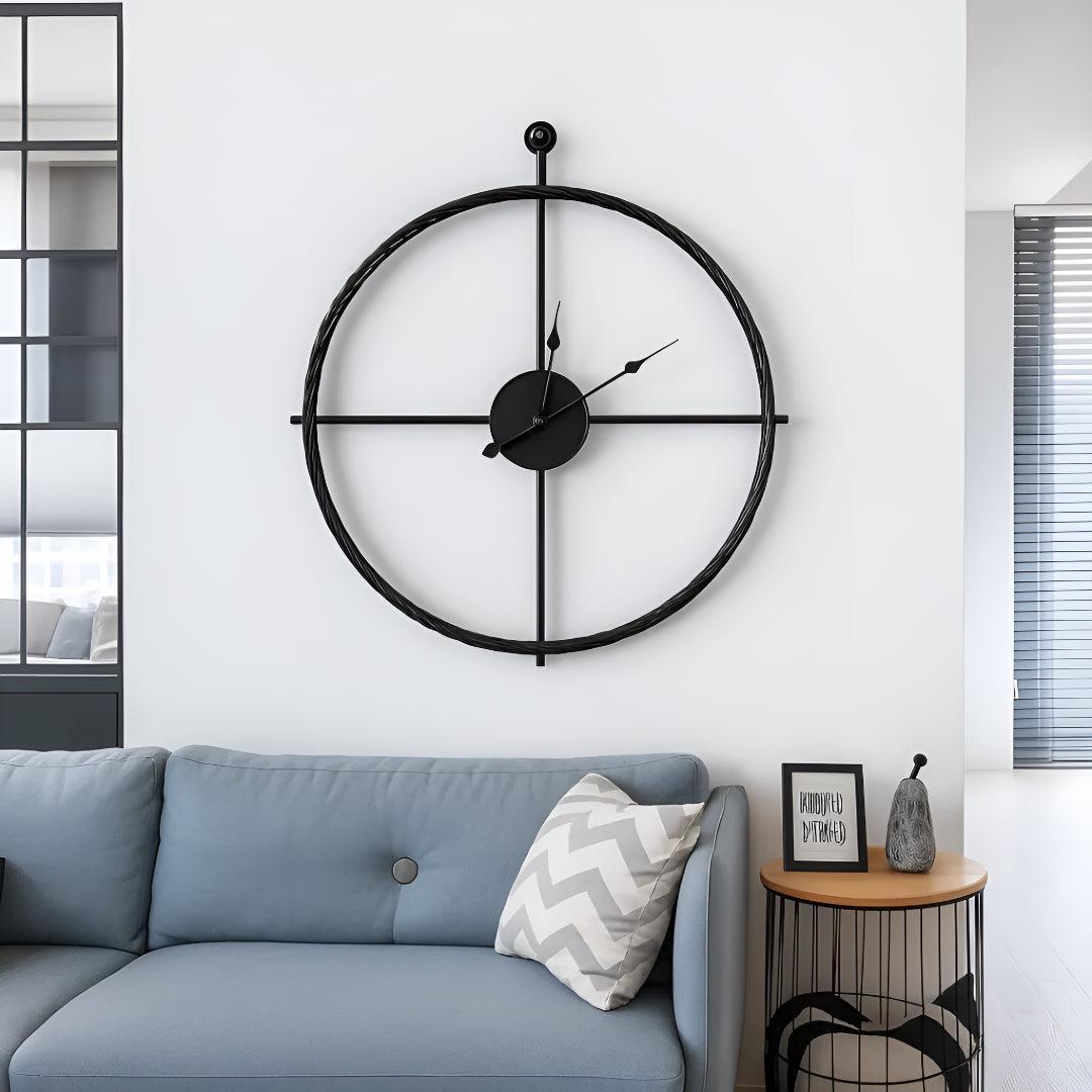 Große Geräuschlose Wanduhr - Modernes Minimalistisches Design