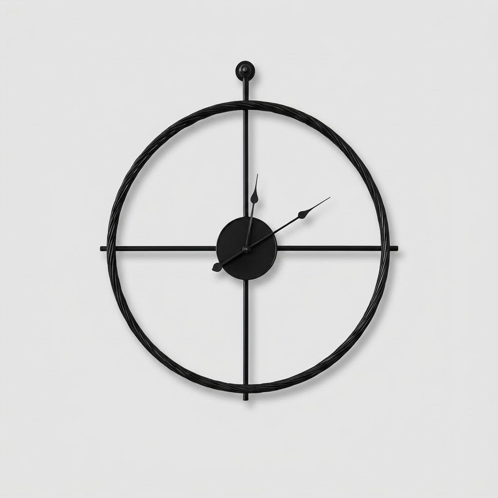 Große Geräuschlose Wanduhr - Modernes Minimalistisches Design
