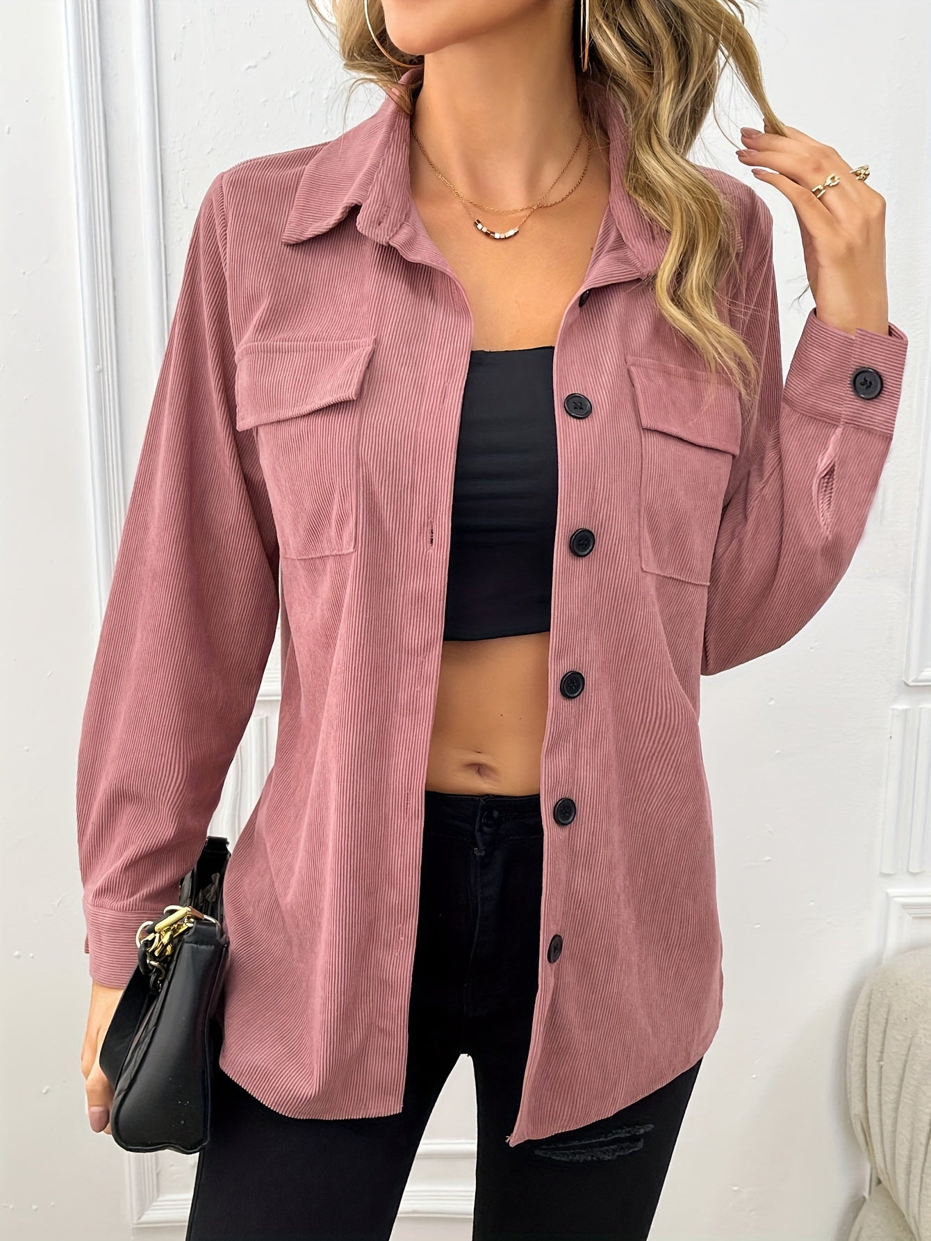 Lässige Reversjacke für Damen 1