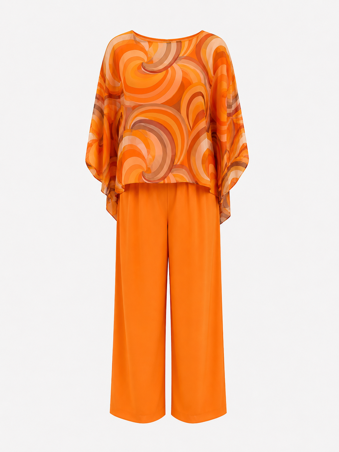 Set casual in chiffon per uno stile comodo ed elegante