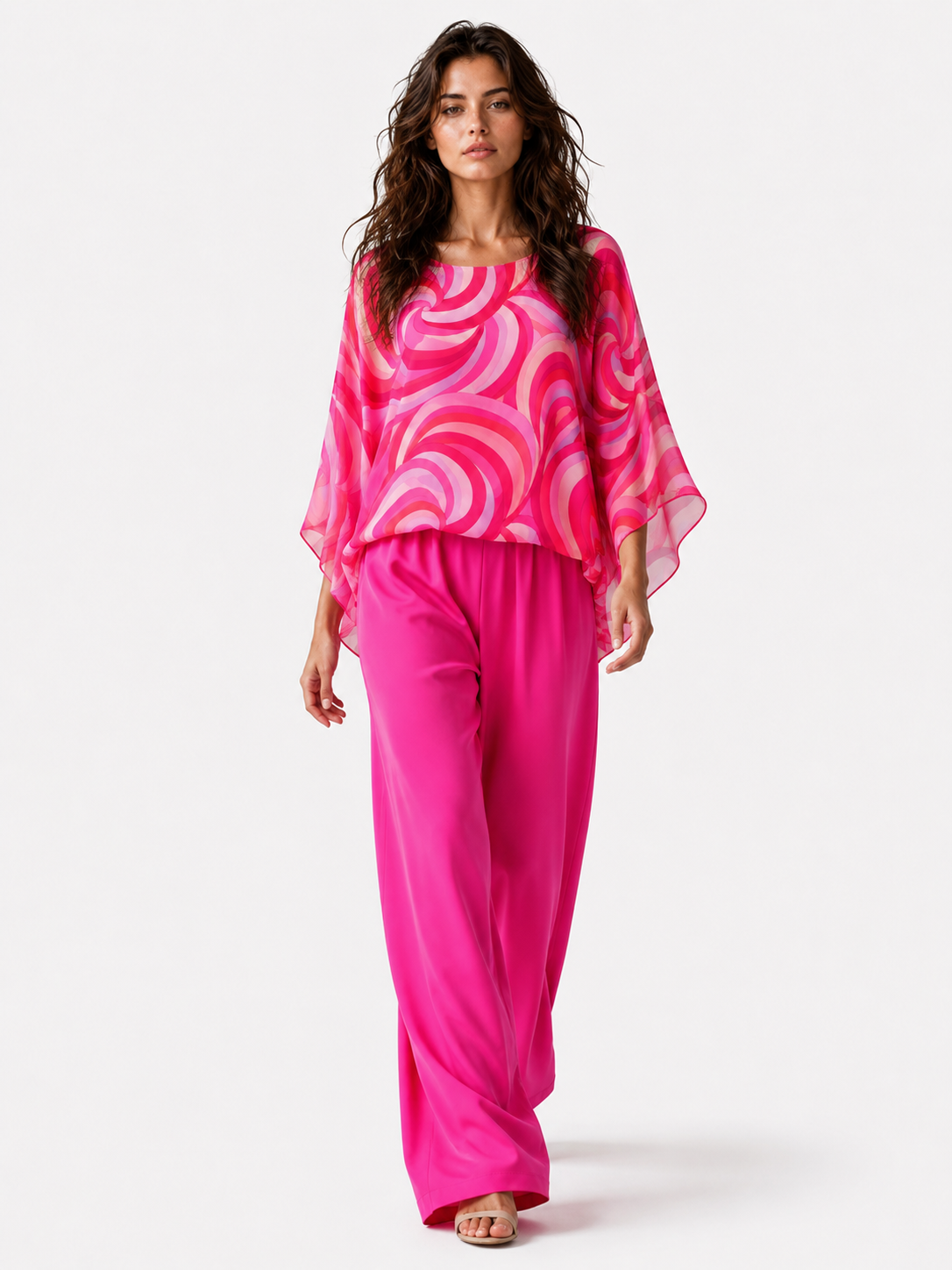 Set casual in chiffon per uno stile comodo ed elegante