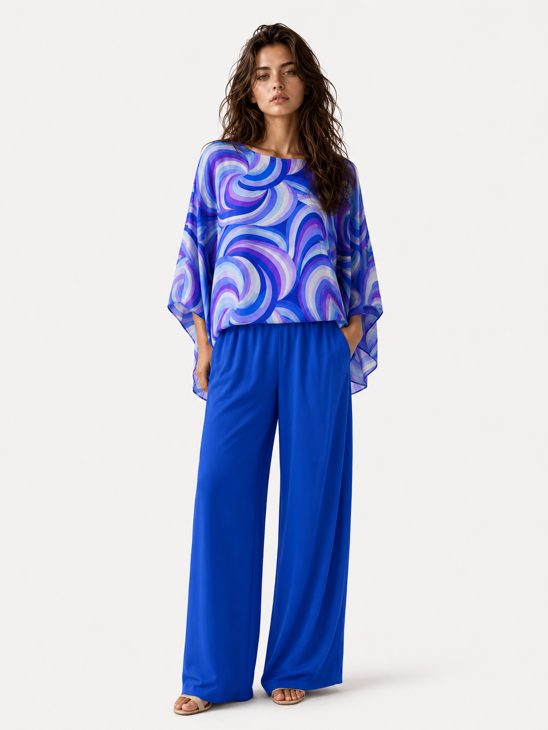 Set casual in chiffon per uno stile comodo ed elegante