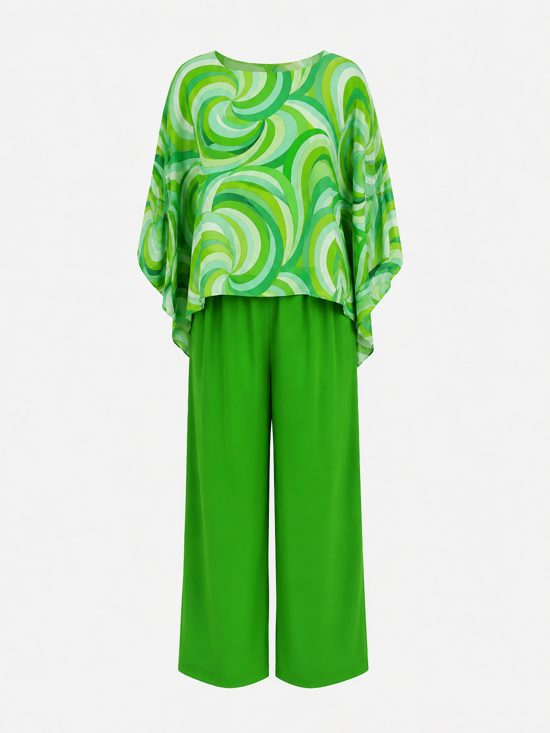 Set casual in chiffon per uno stile comodo ed elegante