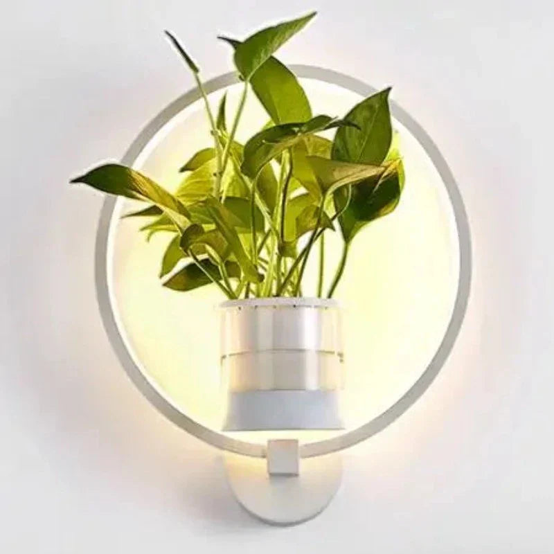 HerbaceousGlow - Leuchtendes Wandbild für eine strahlende Atmosphäre