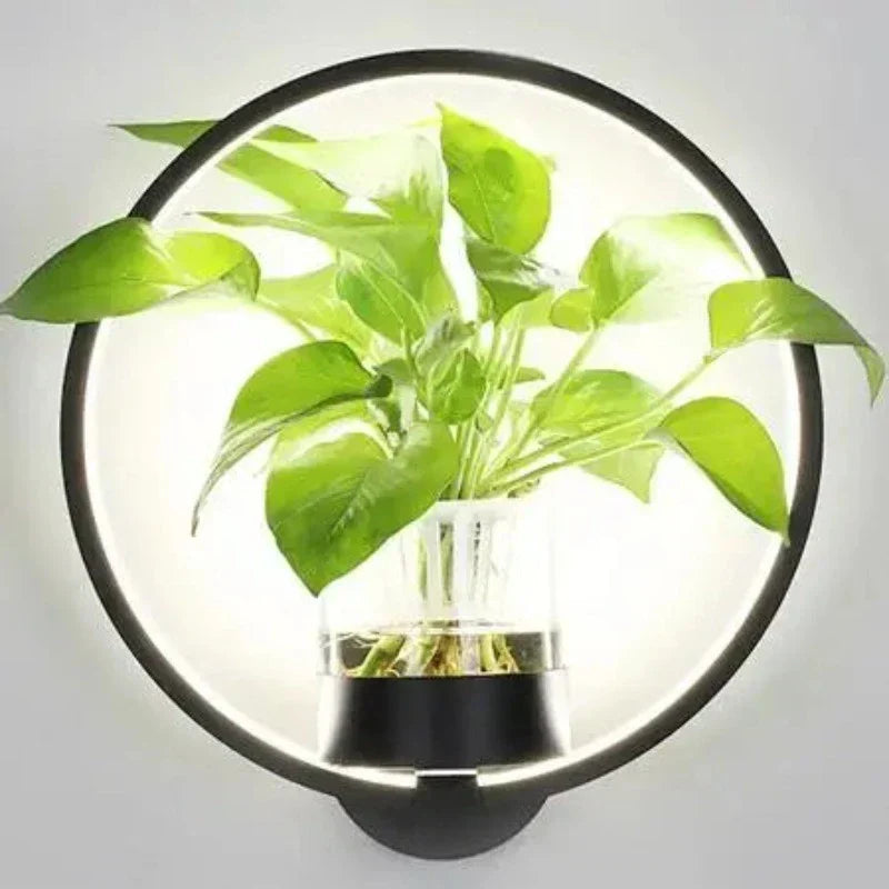 HerbaceousGlow - Leuchtendes Wandbild für eine strahlende Atmosphäre