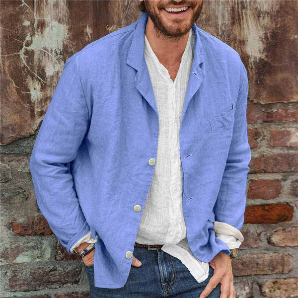 Leichte Atmungsaktive Herrenjacke für Stil