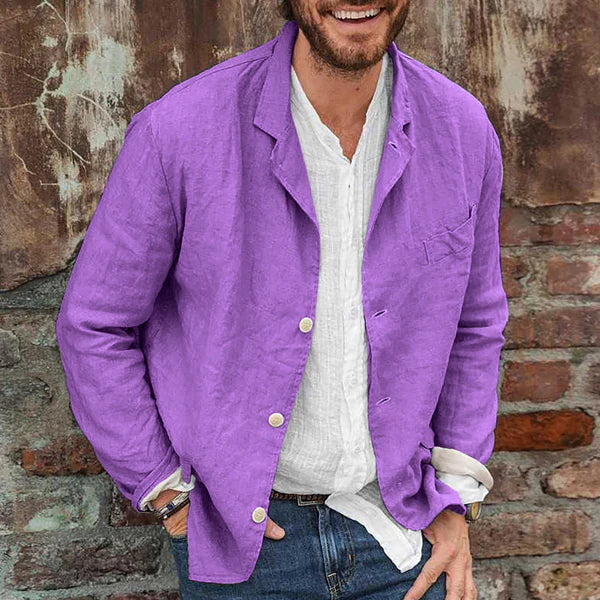 Leichte Atmungsaktive Herrenjacke für Stil