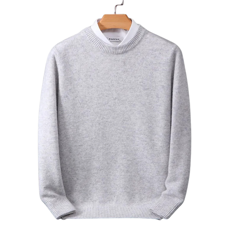 Herren Cashmere Strickpullover - Weicher Wollpullover