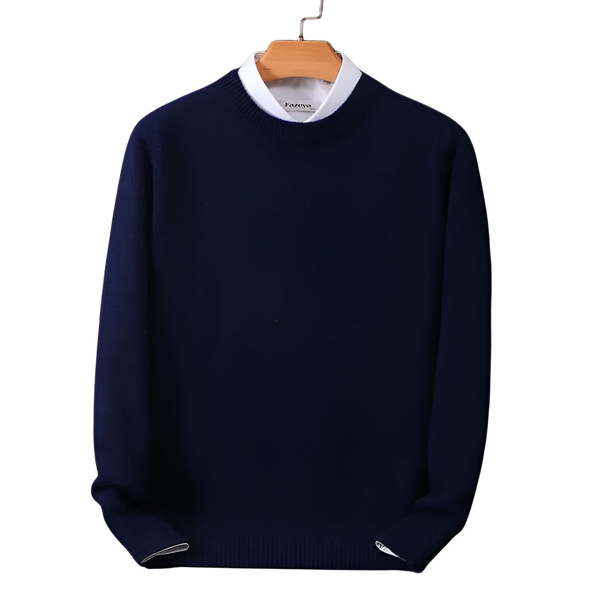 Herren Cashmere Strickpullover - Weicher Wollpullover