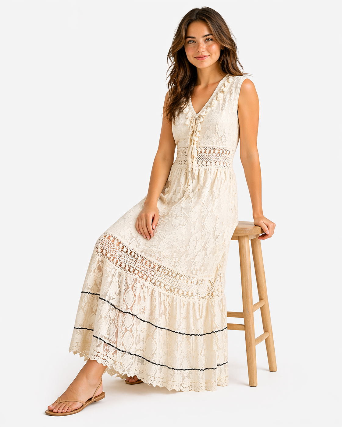 Luftiges Damenkleid für Sommerliche Anlässe