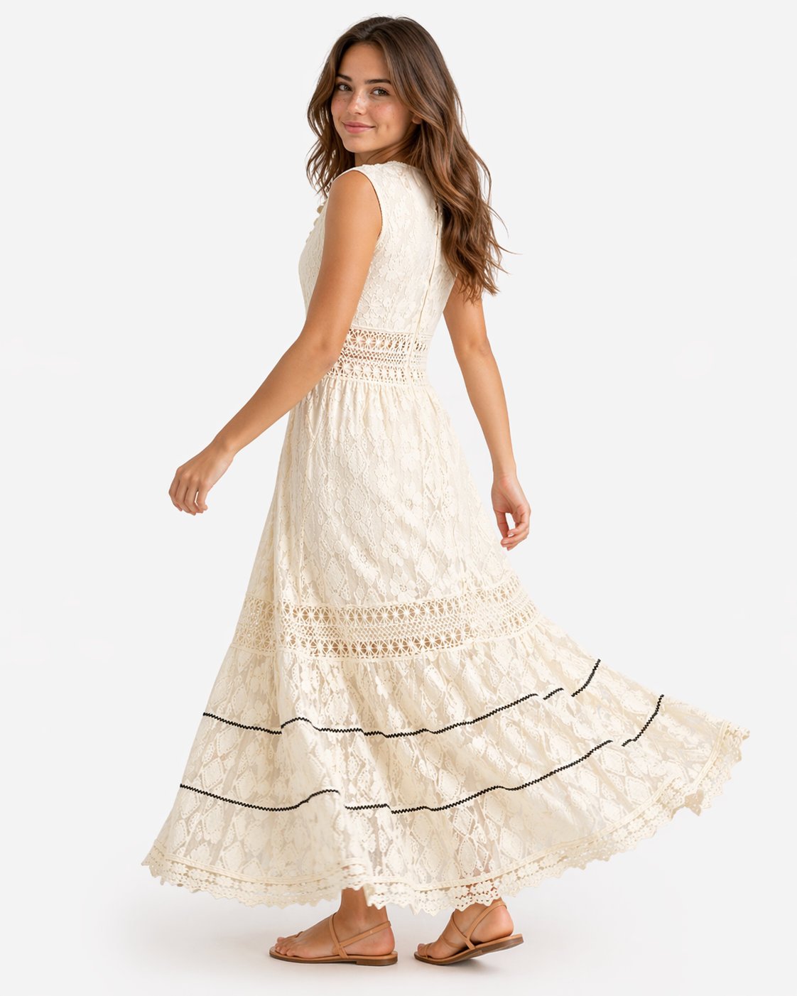 Luftiges Damenkleid für Sommerliche Anlässe