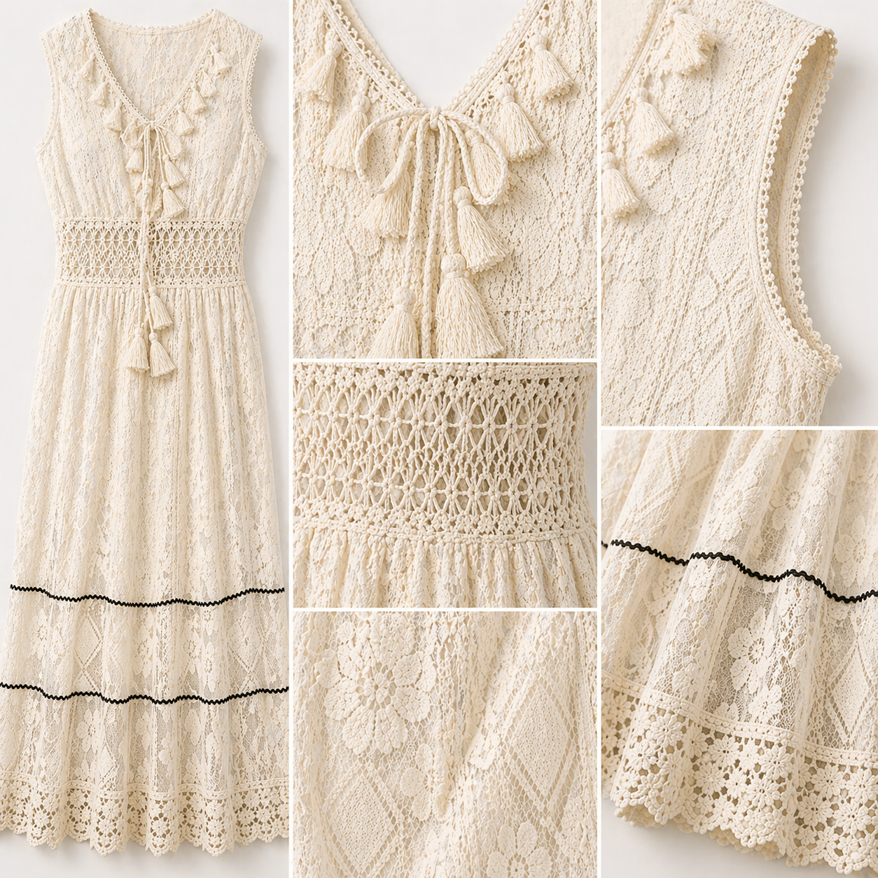 Luftiges Damenkleid für Sommerliche Anlässe