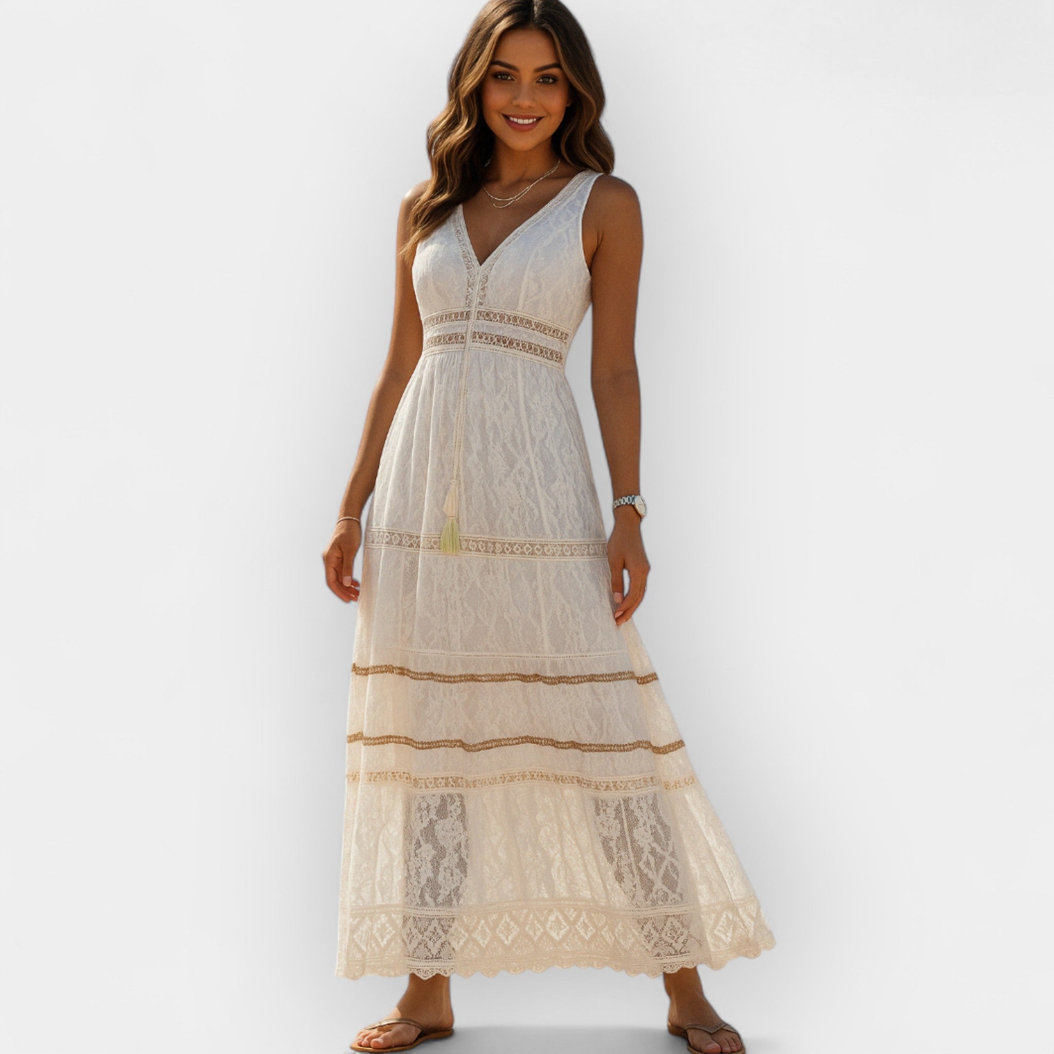 Luftiges Damenkleid für Sommerliche Anlässe