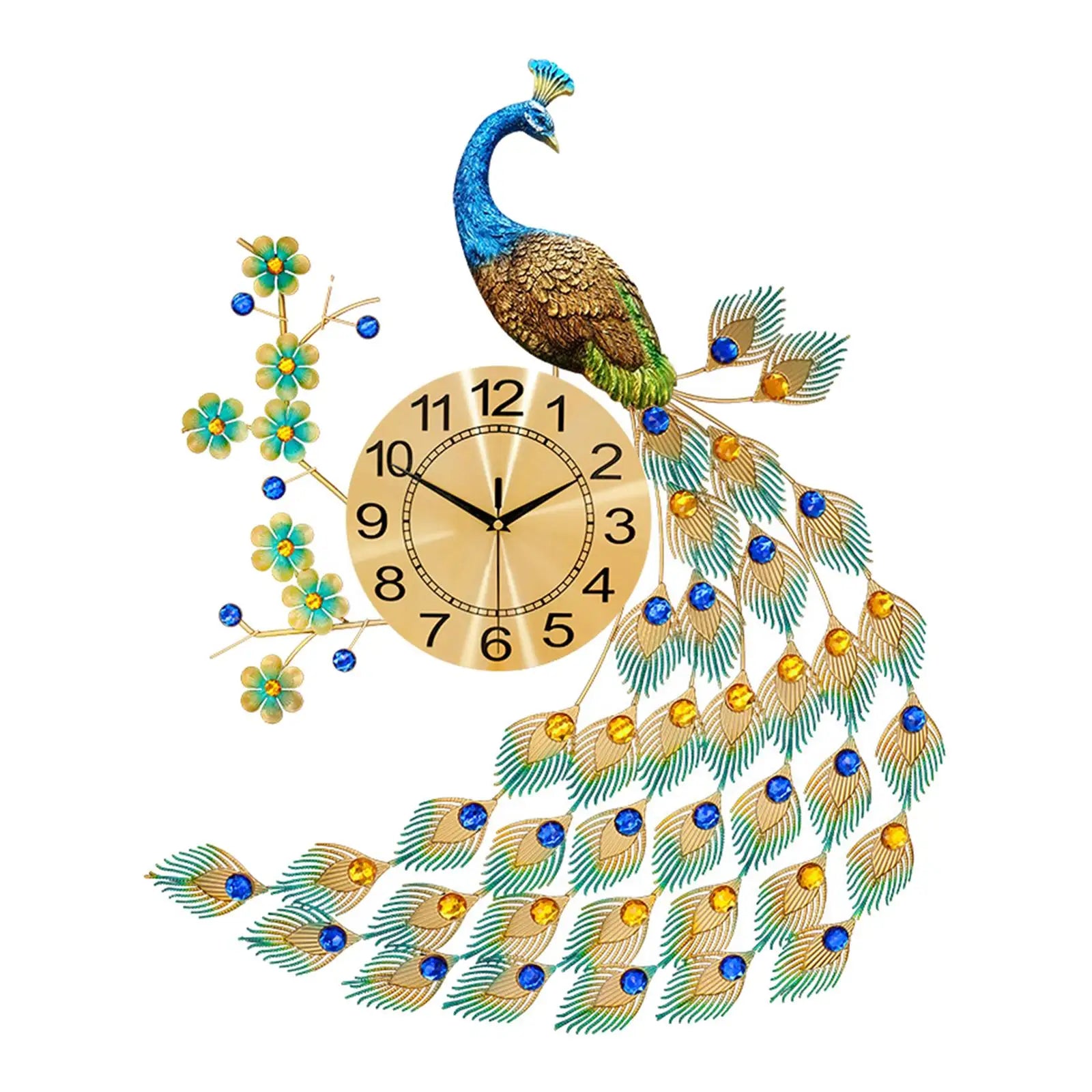 Elegante Pfau-Armbanduhr – Raffinierter Stil von MajesticPeacock