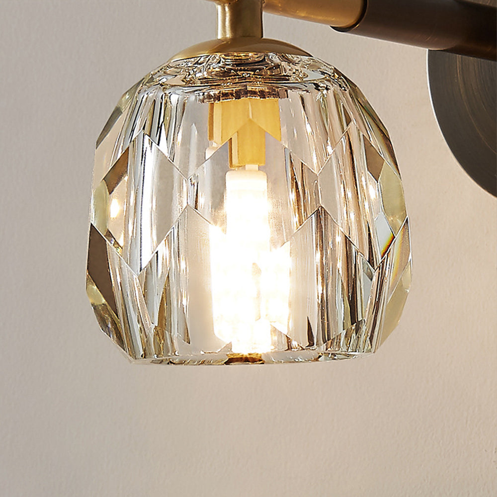 Modernes Wanddekoration aus Kupfer mit Lichter | G9 LED Hängeleuchte mit modernem Design