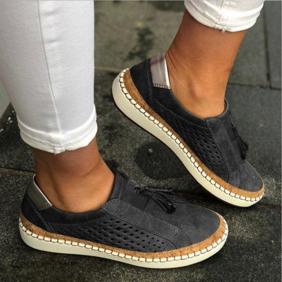 Quinn – Bequeme orthopädische Slip-On-Sneaker