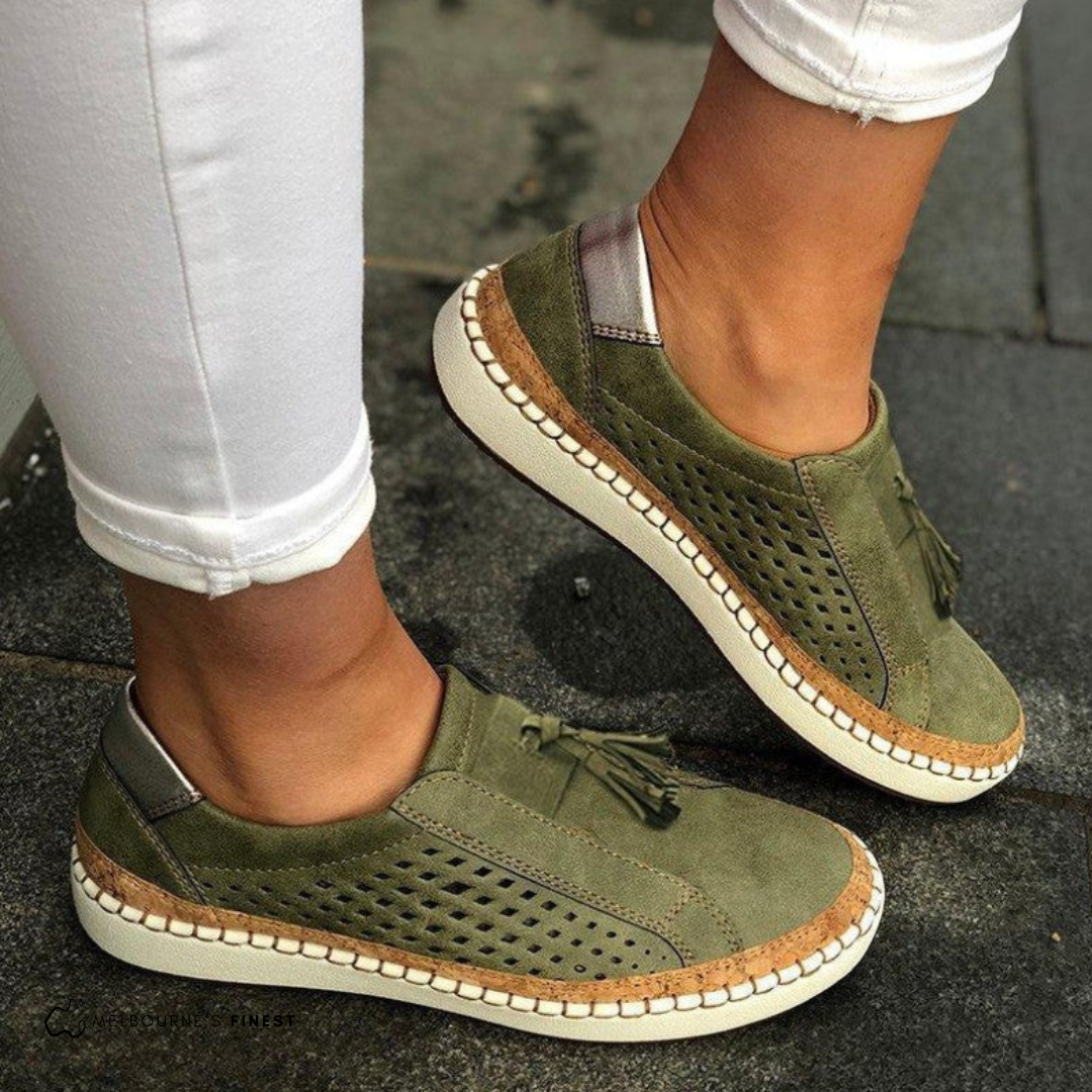 Quinn – Bequeme orthopädische Slip-On-Sneaker
