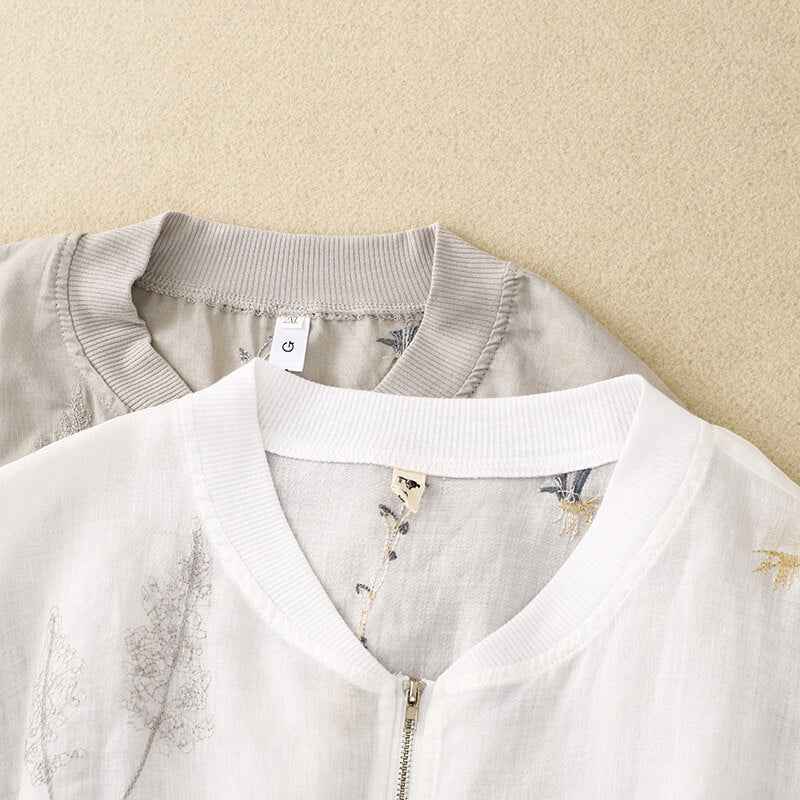 Arlette Couture Baumwoll-Leinen-Jacke