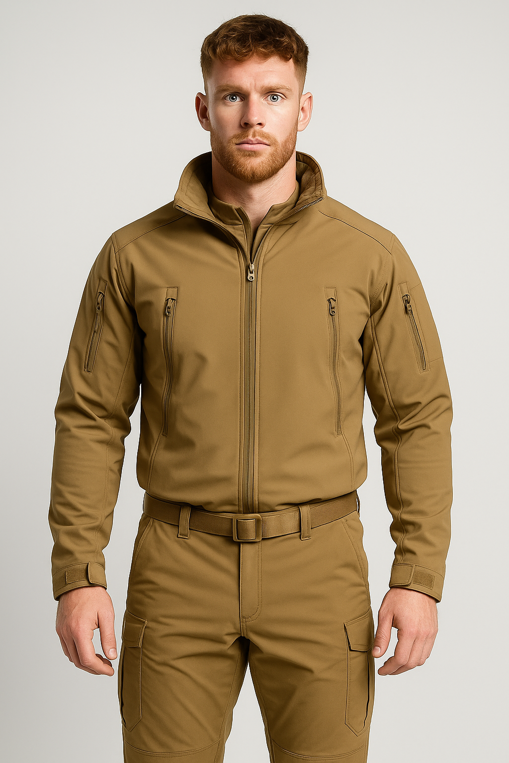 Männer Wasserdichte Fleecejacke und Hose 1
