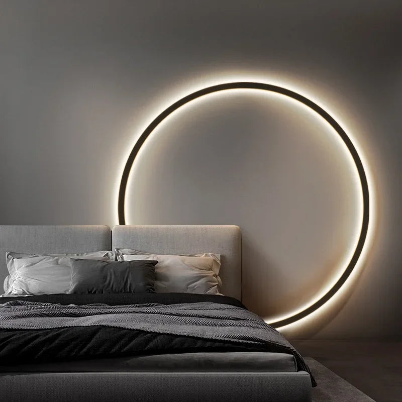 LumiRing - Moderne und elegante Wandlampe im minimalistischen Design
