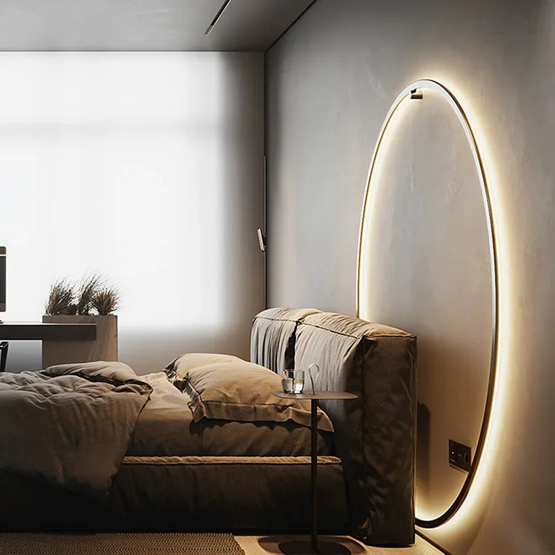 LumiRing - Moderne und elegante Wandlampe im minimalistischen Design