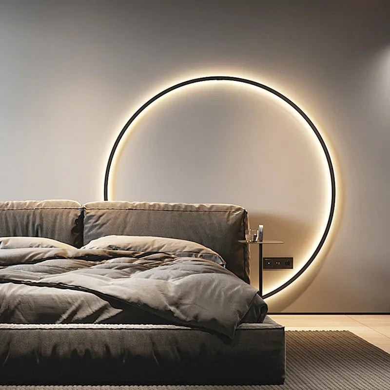 LumiRing - Moderne und elegante Wandlampe im minimalistischen Design