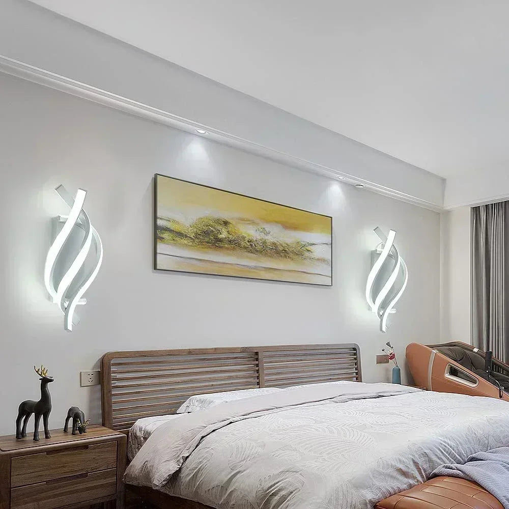 TwistBeam | Moderne spiralwandlampe für elegante Dekoration