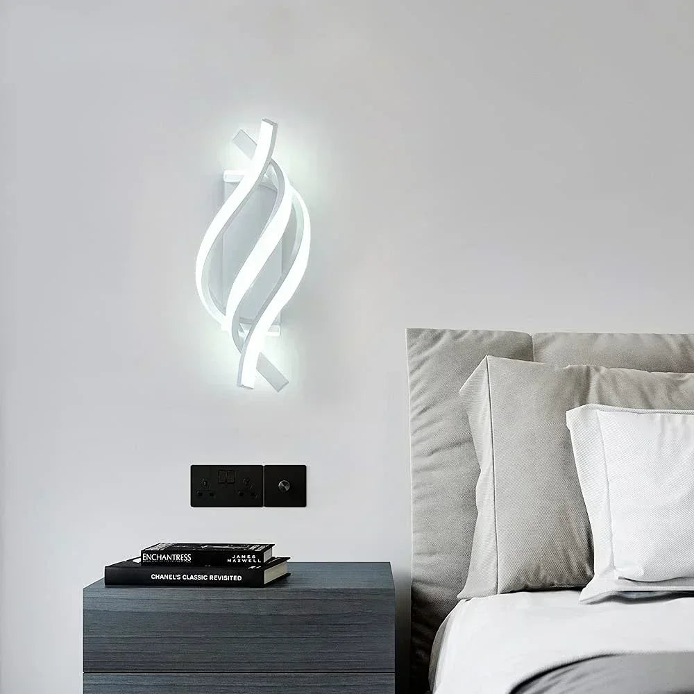 TwistBeam | Moderne spiralwandlampe für elegante Dekoration