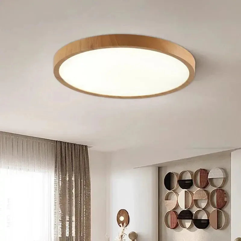 Isadora - Elegante und moderne ultraflache runde LED-Deckenleuchte für stilvolle Beleuchtung