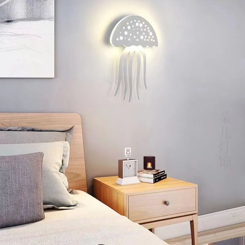 Seemurale Lampe Medusa OceanicOrb – Originelle und Beruhigende Beleuchtung für Ihr Zuhause