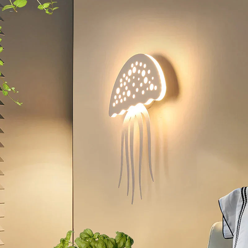 Seemurale Lampe Medusa OceanicOrb – Originelle und Beruhigende Beleuchtung für Ihr Zuhause