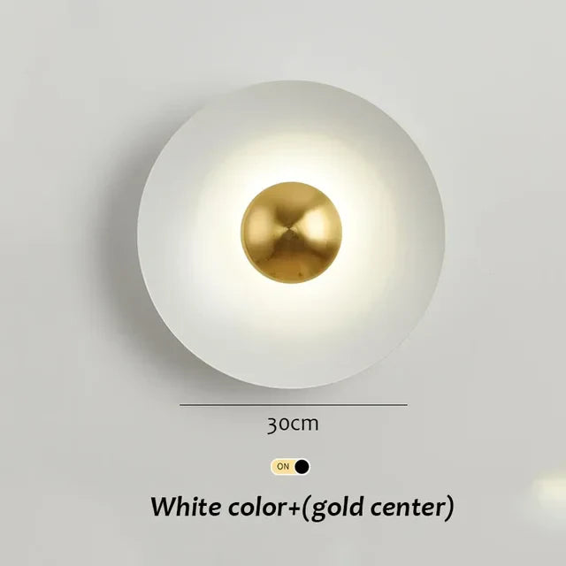 Runde Wandlampe Rondale RoundShine für eine elegante Dekoration