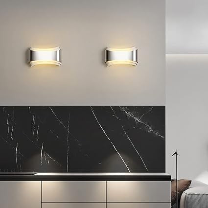 Moderne LED Wandleuchte 5W Warmweiß 1
