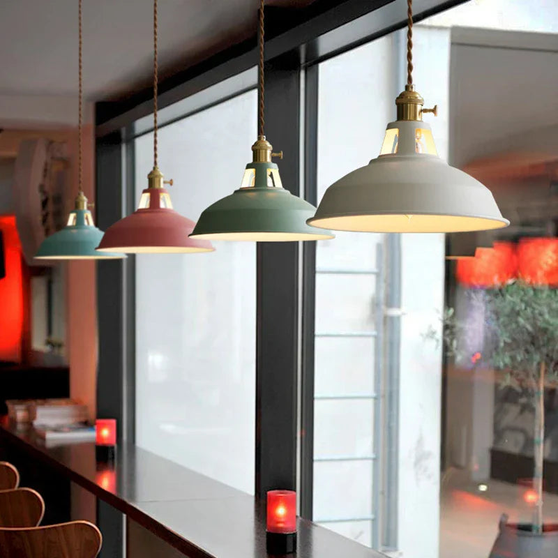 Moderne Pendelleuchte in Lebhaften Farben 2