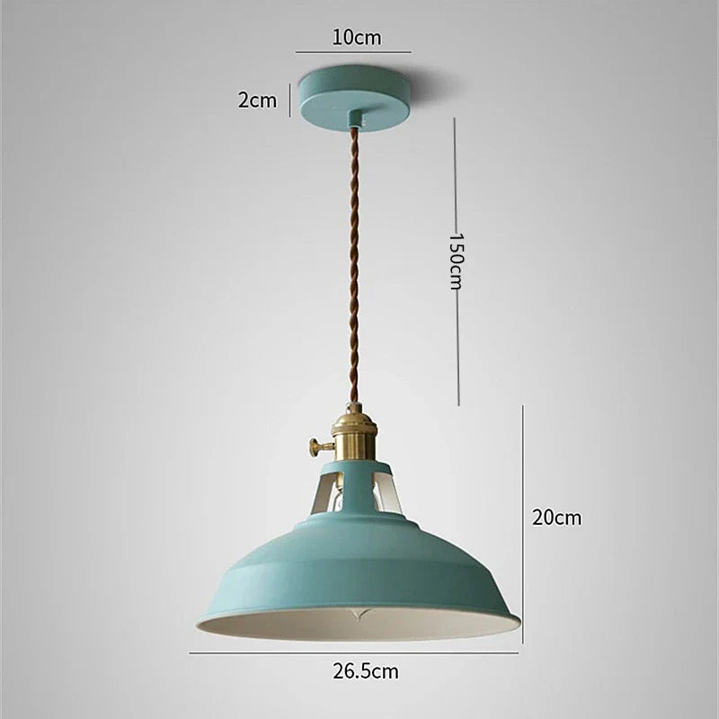 Moderne Pendelleuchte in Lebhaften Farben 6