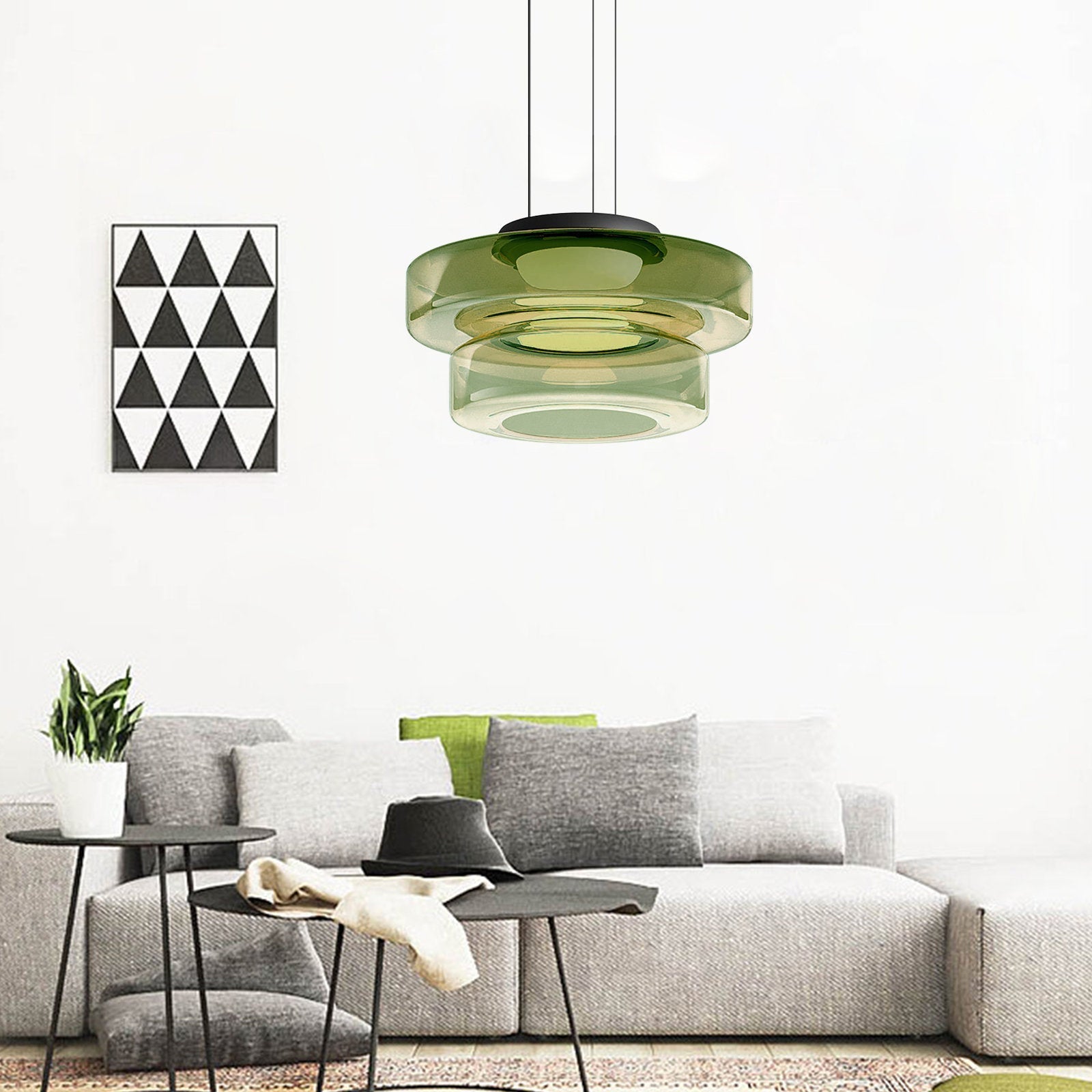 Moderne Pendelleuchte mit Verstellbarem Kabel 3