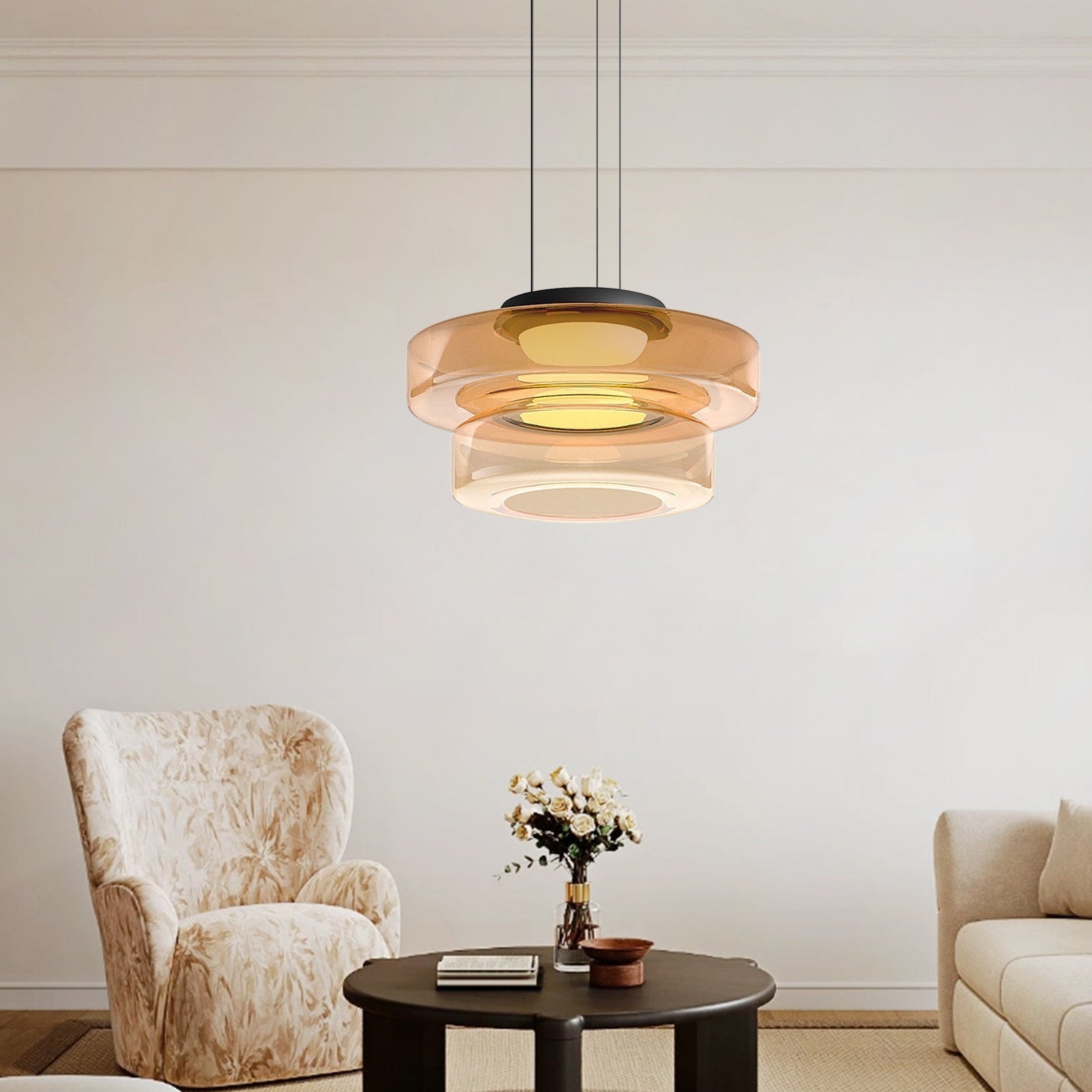 Moderne Pendelleuchte mit Verstellbarem Kabel 7