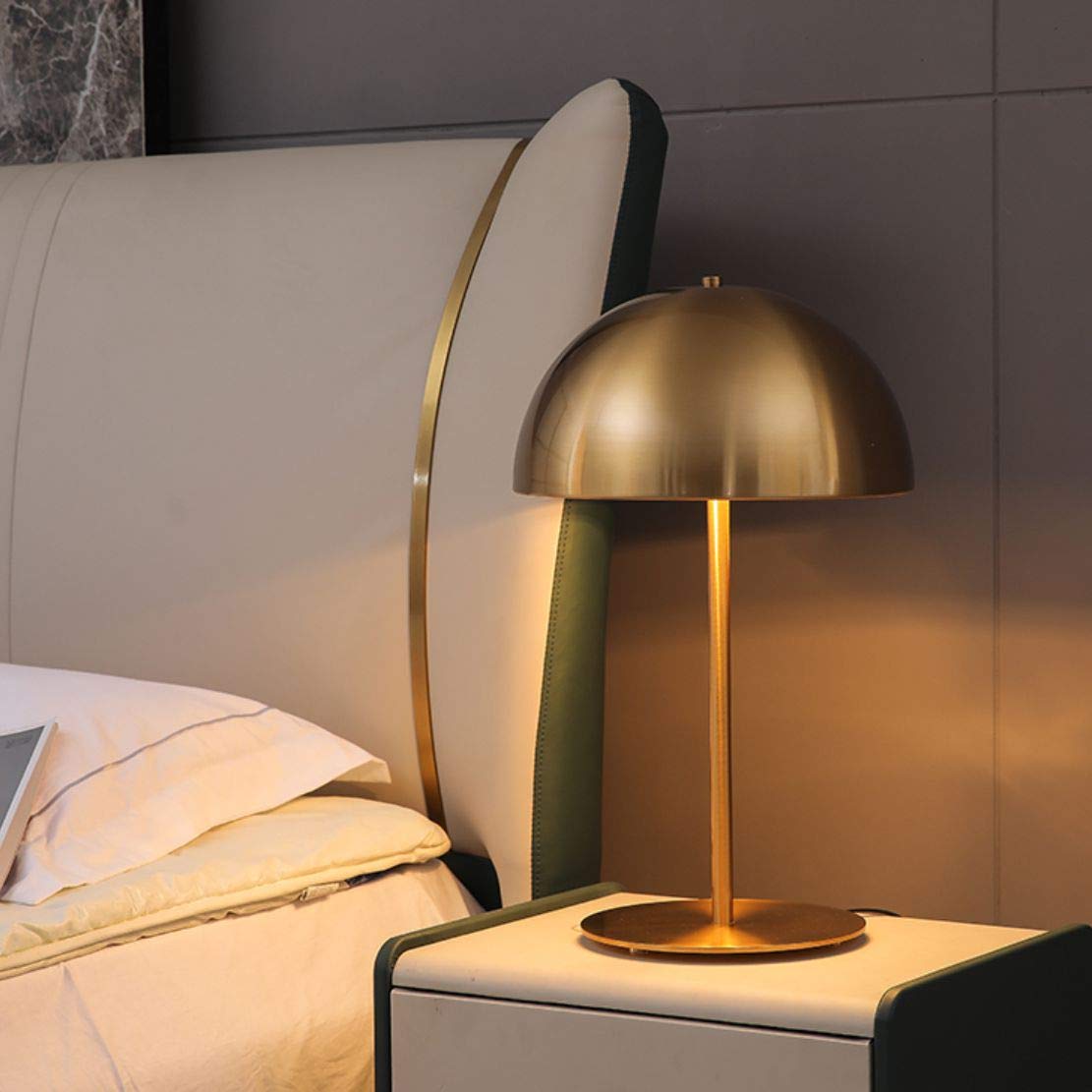 Moderne Pilz Nachttischlampe mit Sanftem Licht 2