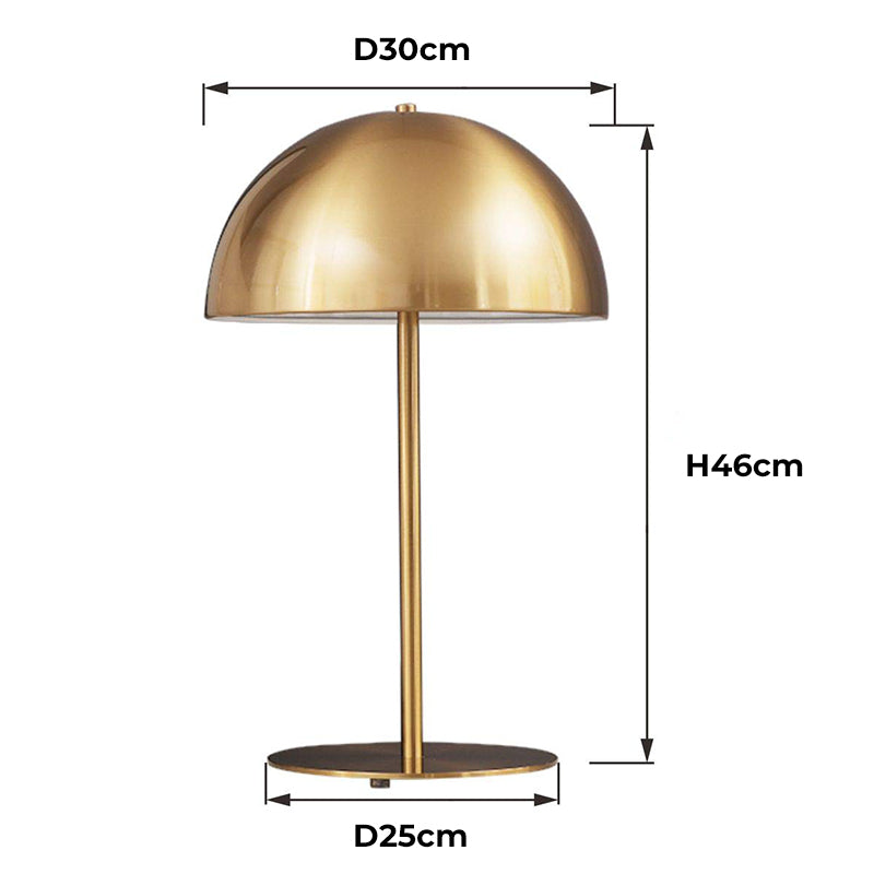 Moderne Pilz Nachttischlampe mit Sanftem Licht 5