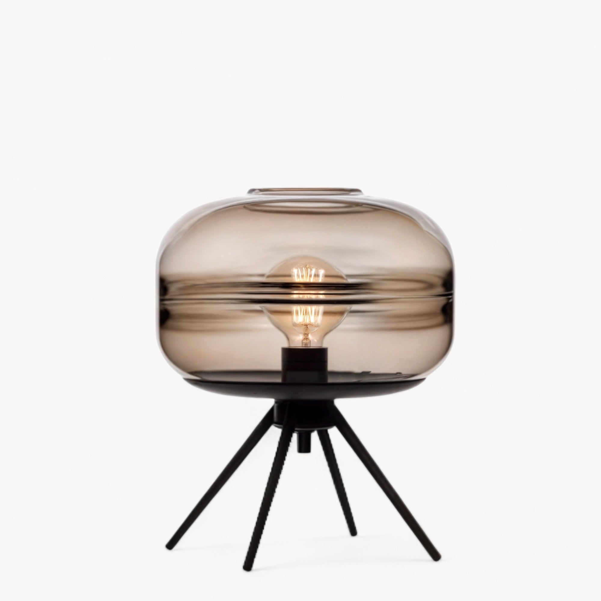 Moderne Tischlampe mit Kuppelglas 3