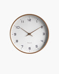 Orologio da parete moderno in legno design scandinavo