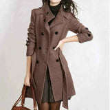 Elegante und trendige einfache Winterjacke