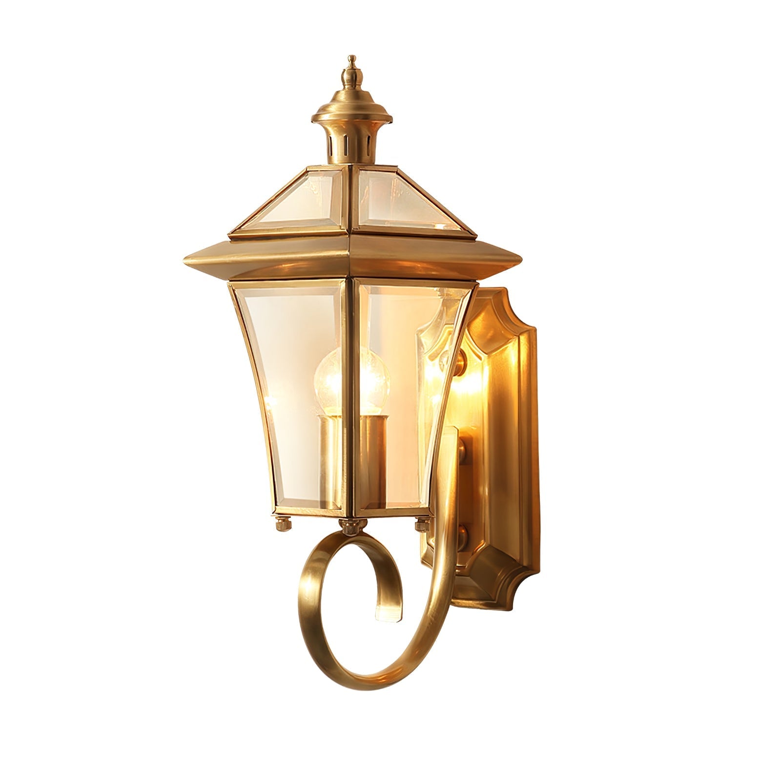 Olivara - Charmante Retro Außenwandleuchte für einen stilvollen und stimmungsvollen Garten Steigern Sie Ihre Außenbeleuchtung mit dieser eleganten Messinglampe